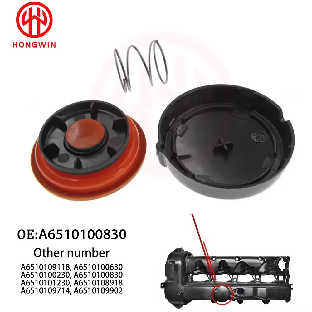 Tapa de válvulas A6510108918 con junta – Mercedes C W204/ML