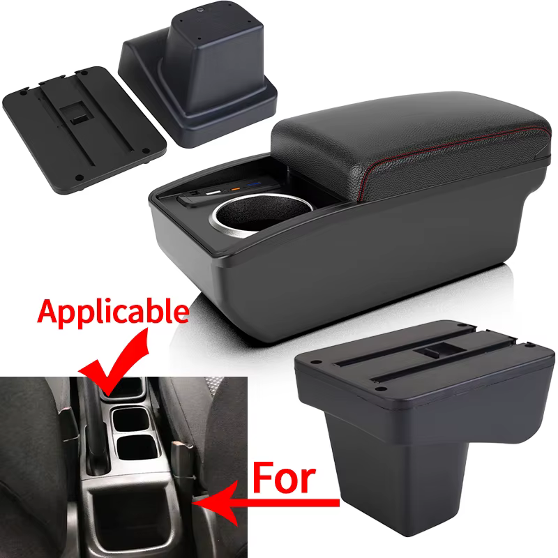 Reposabrazos central con USB y almacenaje para Suzuki Vitara - imagen 2