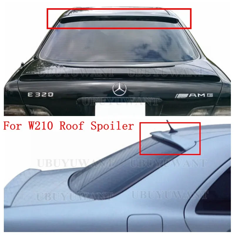 Alerón trasero fibra de carbono para Mercedes W210 Clase E 1996-2002 - imagen 4