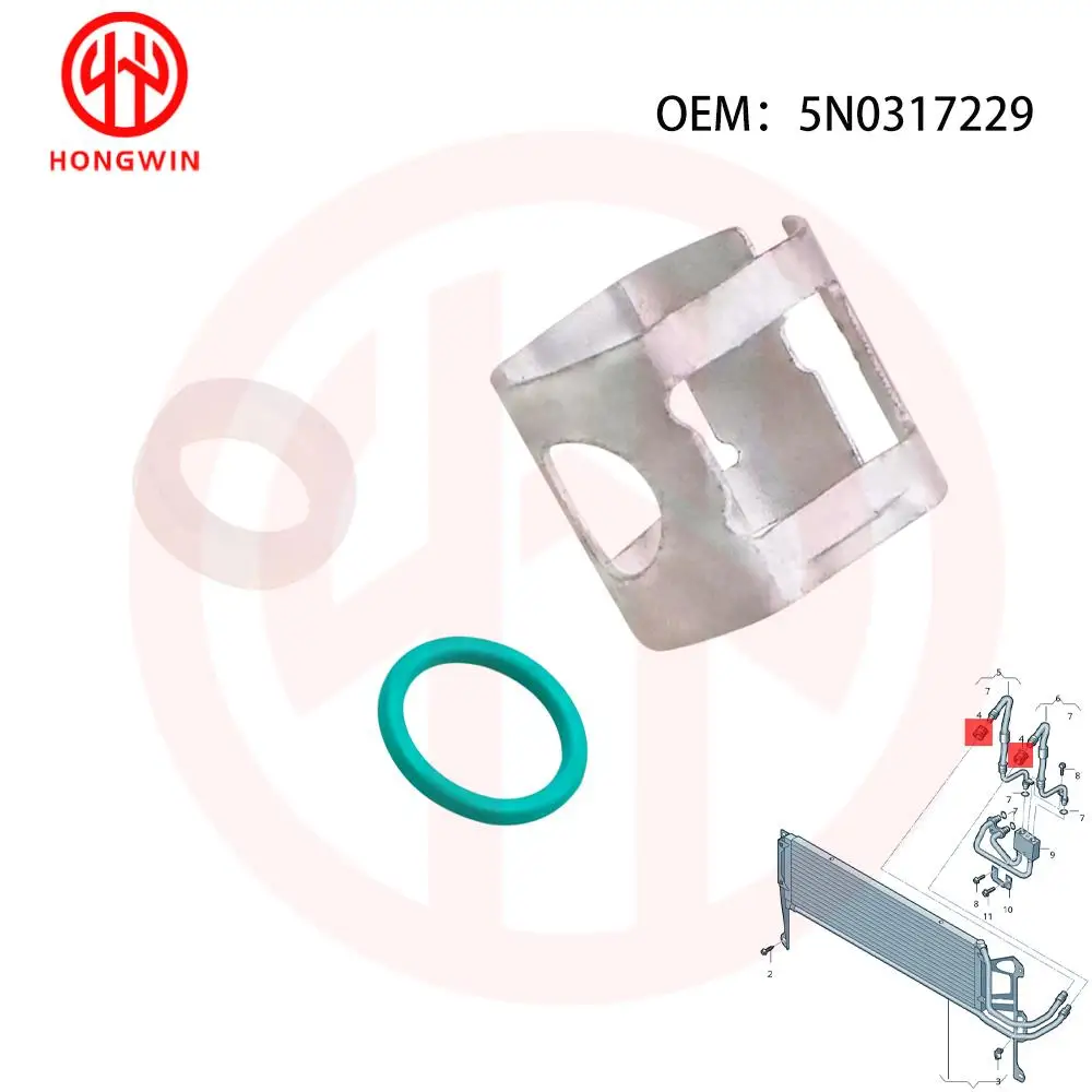 Junta inyector combustible 5N0317229 VW Tiguan 2.0L TDI