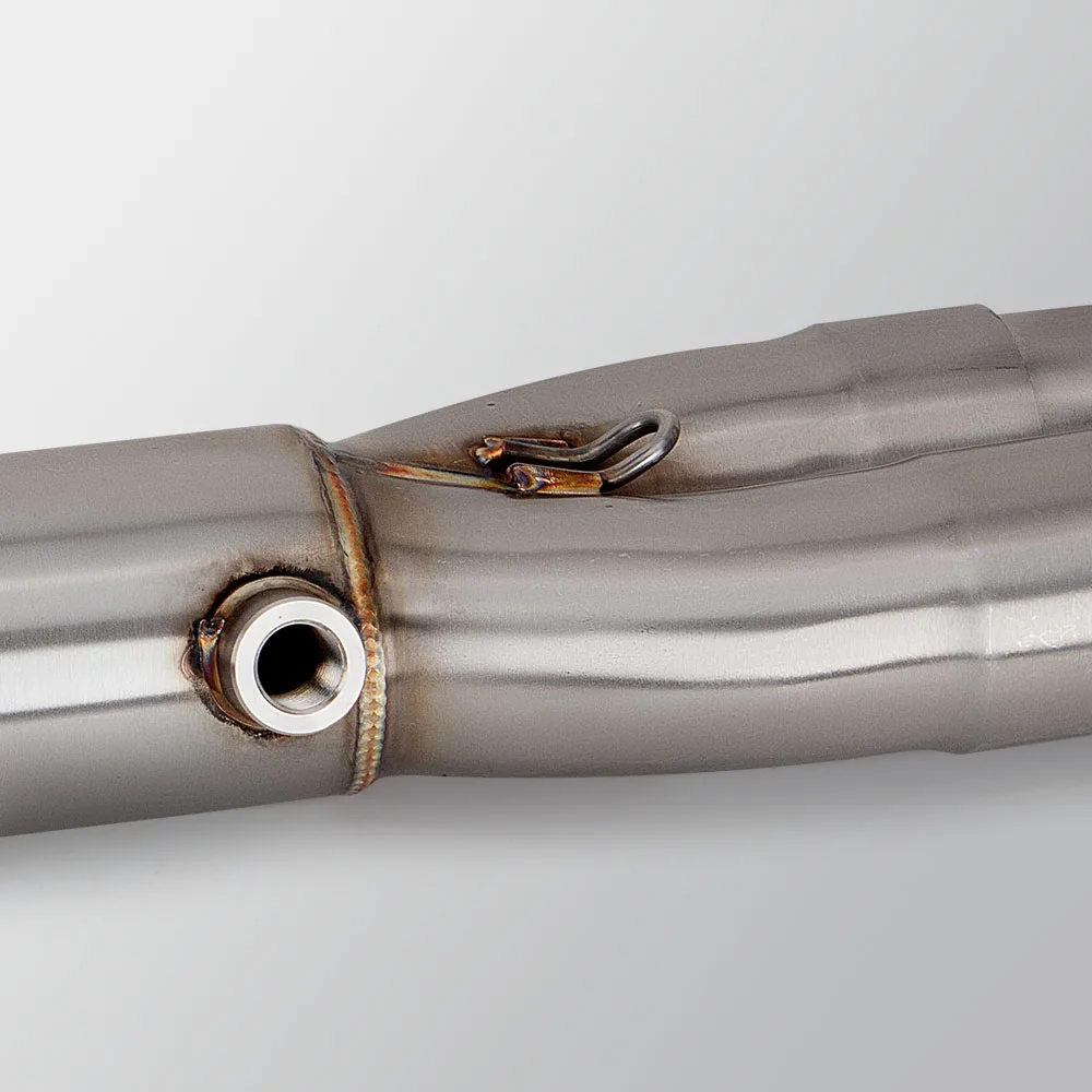 Colector de escape Honda XL750 Transalp 750 acero inoxidable enlace - imagen 4