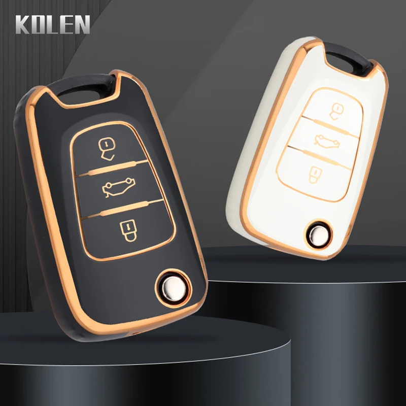 Funda llave coche TPU – Hyundai i20/i30 y Kia Rio/Sportage