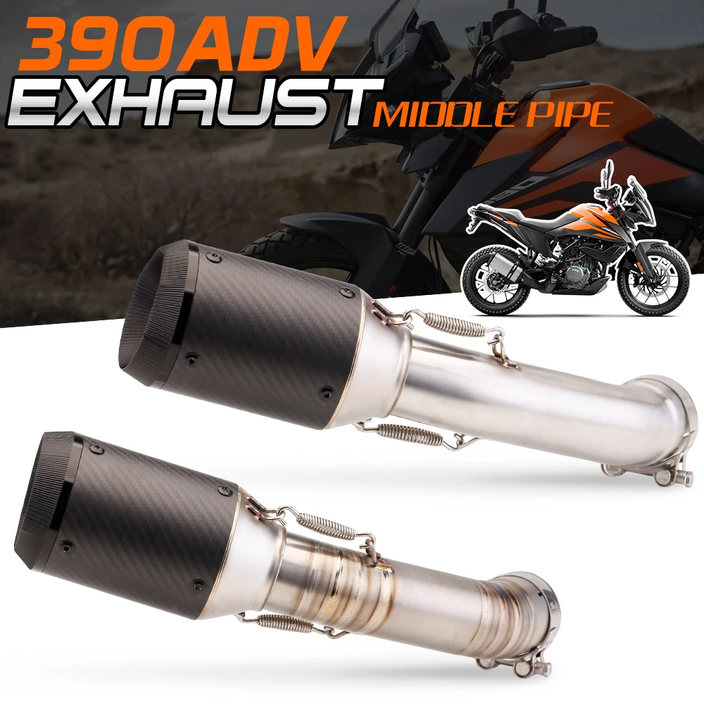 Silenciador modificado KTM 390 Adventure 2020-21 con tubo medio - imagen 5