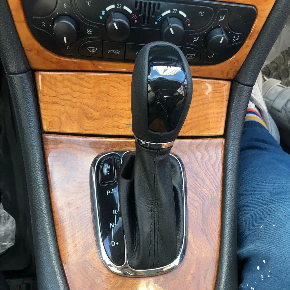 Pomo cambio Mercedes Clase C W203 W204 con bota gaiter - imagen 3