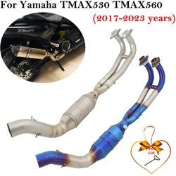 Escape deportivo Yamaha TMAX 530/560 tubo delantero