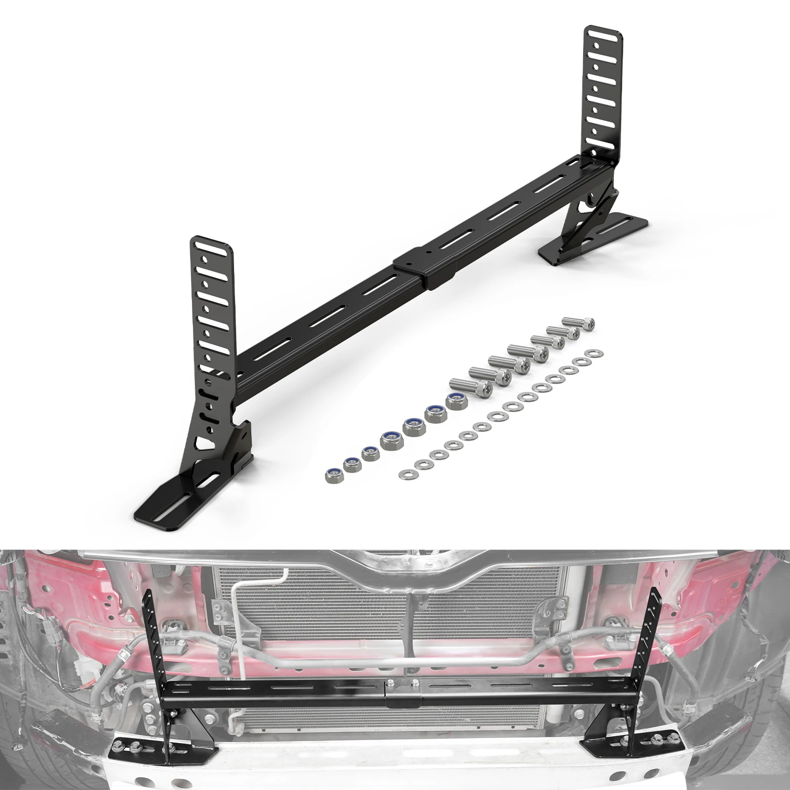 52115-35153 BEVINSEE soporte luz delantera – Toyota 4Runner 2014-2021