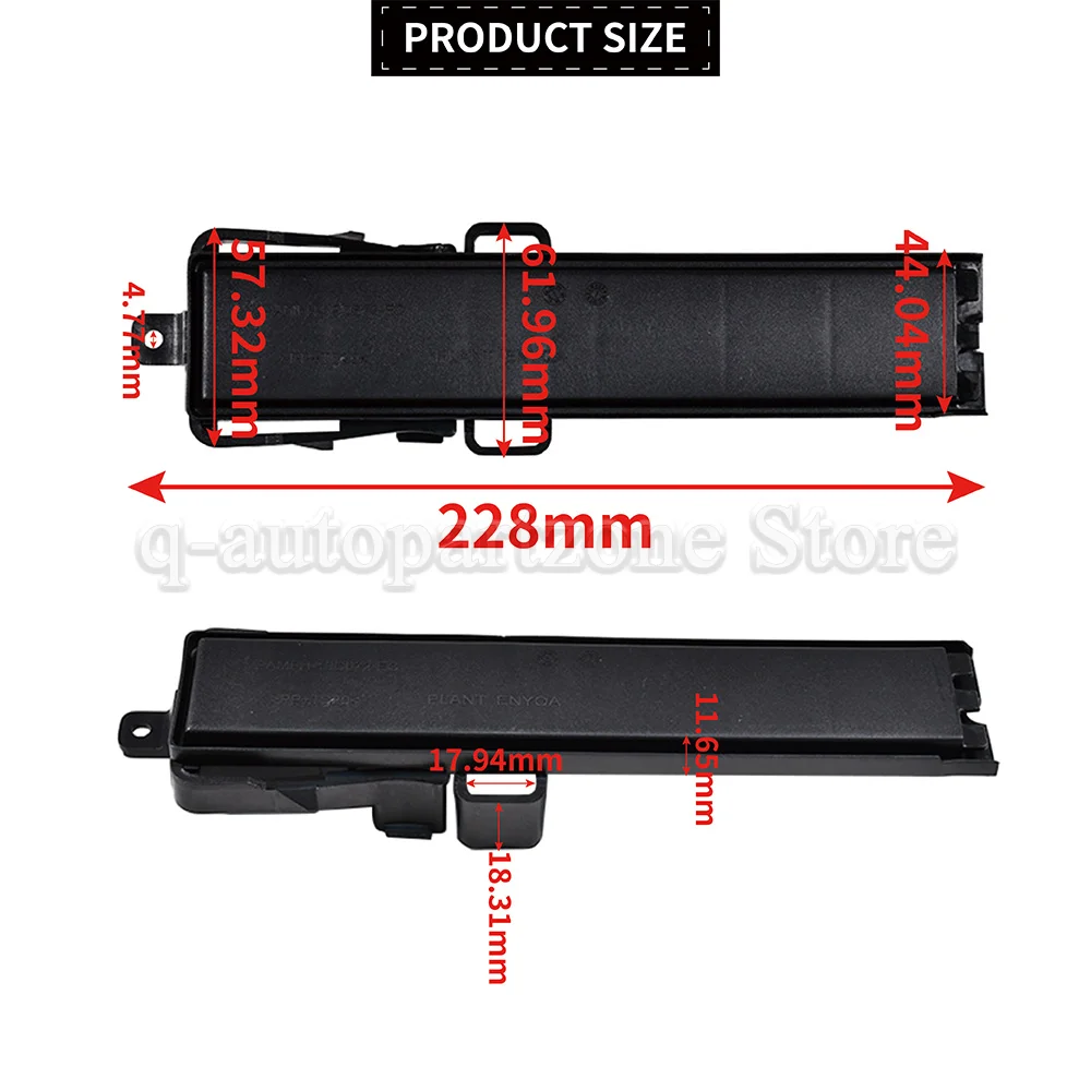 AV6N-19D672-EA Cubierta filtro habitáculo Ford Focus 2012-2018 - imagen 2