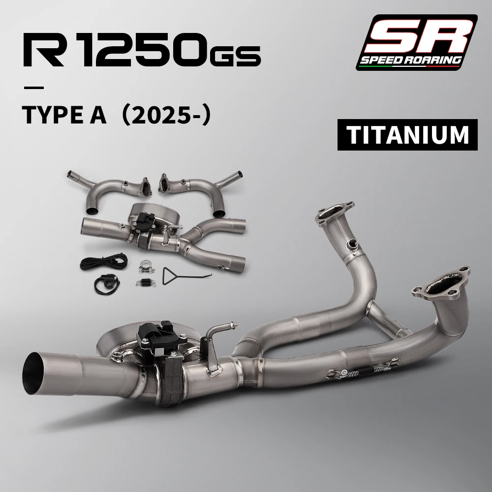 Tubo de escape titanio BMW R1250GS ADV