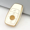 3 button white cover