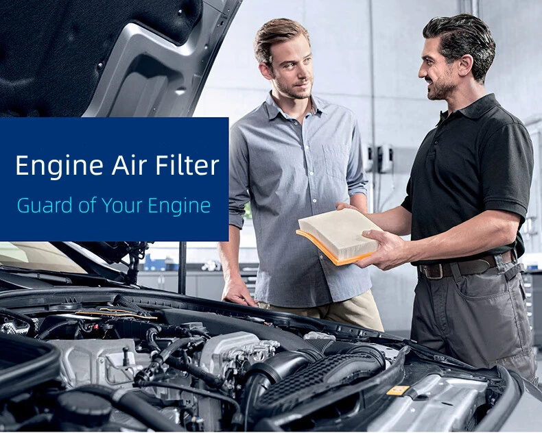 Filtro de aire MAHLE en uso