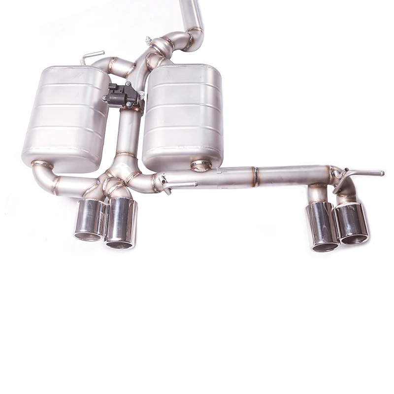 Sistema escape catback acero inoxidable BMW E46 323i 325i 330i – con válvula - imagen 2