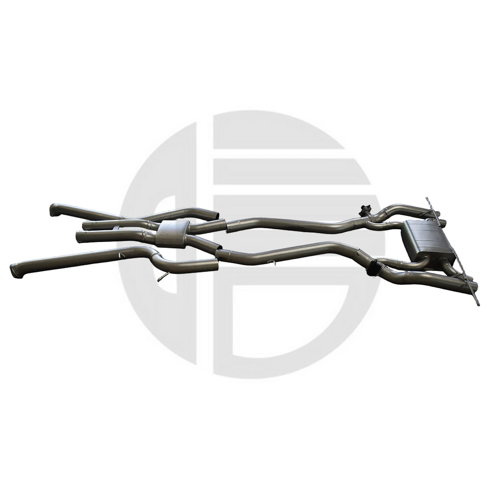 Sistema catback Valvetronic con tubo intermedio BMW M3 G80/M4 G82/G83 - imagen 3