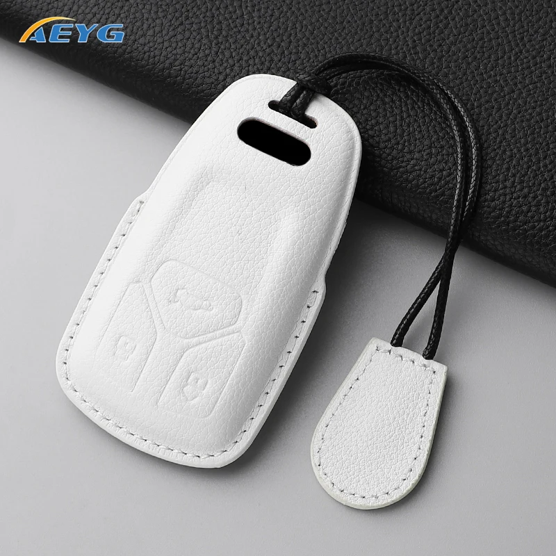 Funda de cuero para llave Audi A4 B9 A5 A6 Q5 TT – Carcasa llavero