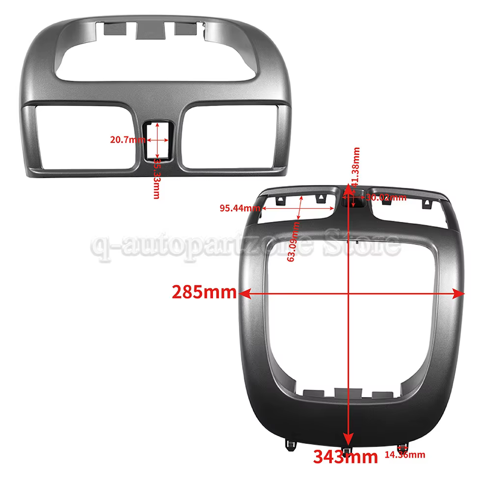 Aireador de salpicadero para Nissan Sentra/Sunny 2000-2006 - imagen 4