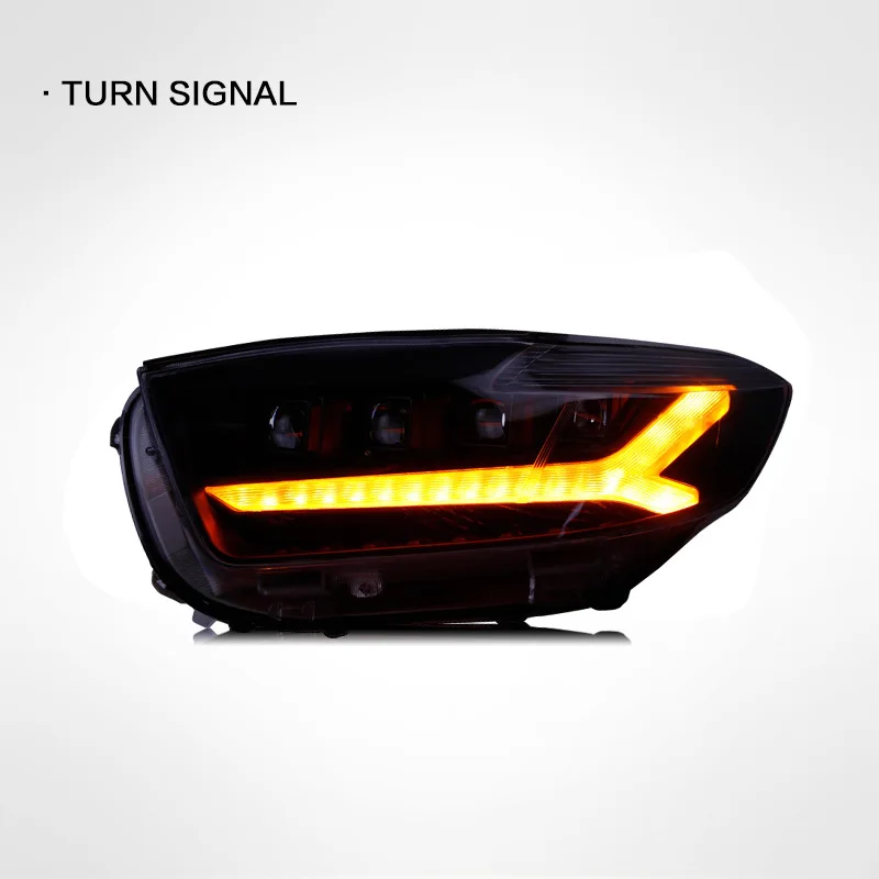 Faros LED Sewiyolin Toyota Highlander 2007-2011 antiniebla DRL - imagen 3