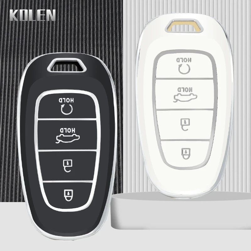 Funda TPU llave Hyundai – Tucson Santa Fe Nexo (4 botones)