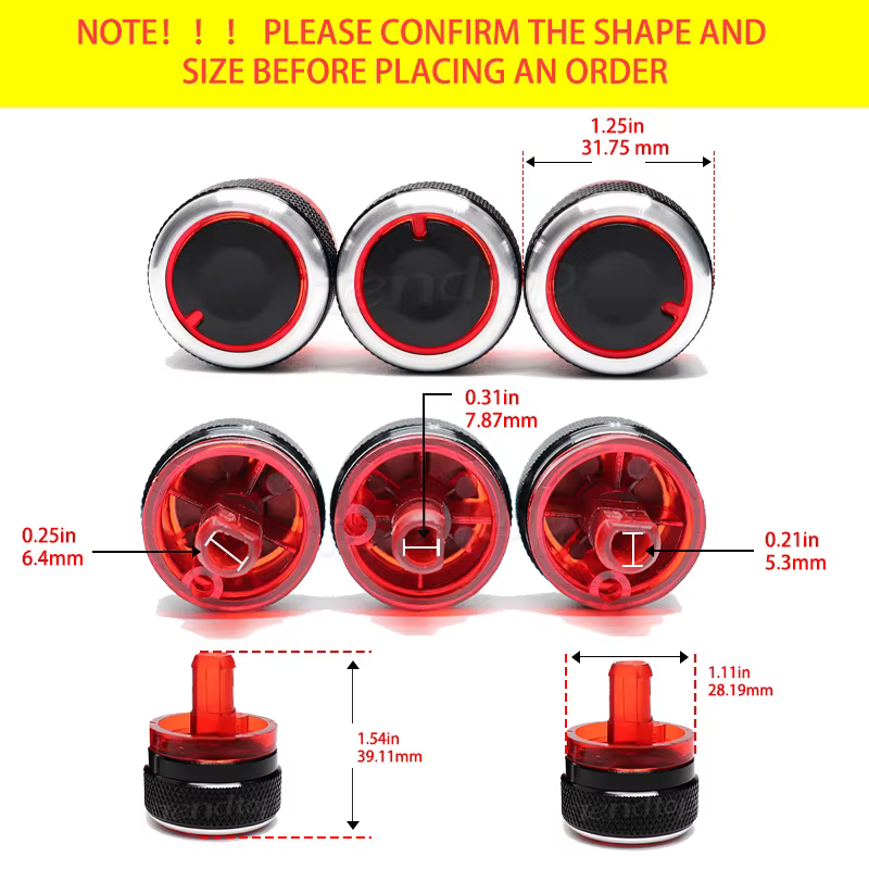 Kit perilla mando clima calefacción y aire acondicionado – Peugeot 206 207 - imagen 5