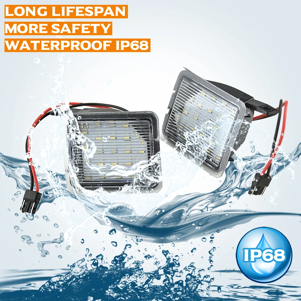 Luz LED de cortesía para retrovisor Ford Mondeo, Focus y Kuga - imagen 5