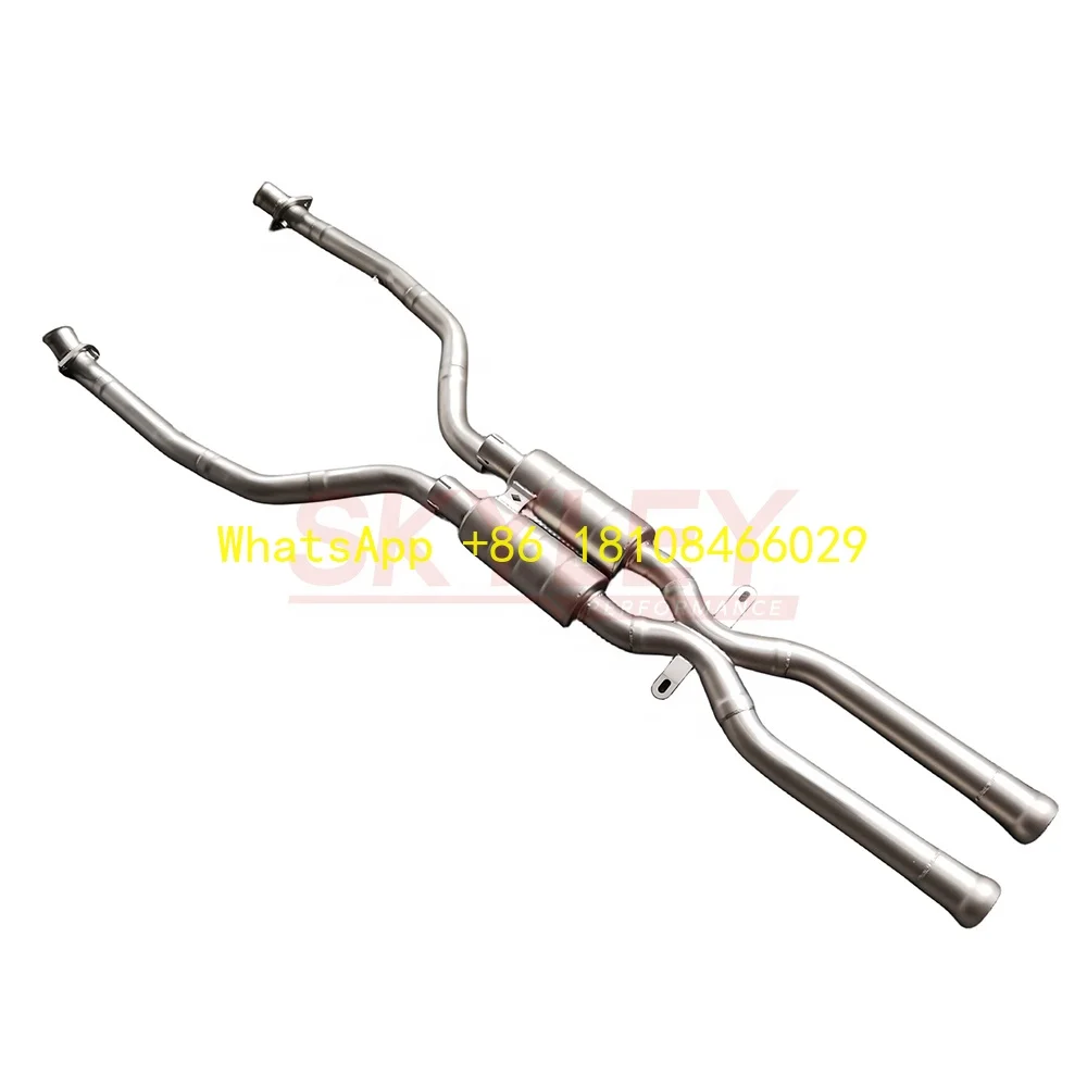 SKYLEY Tubo central de escape titanio para BMW M3 E90/E92 – X-pipe