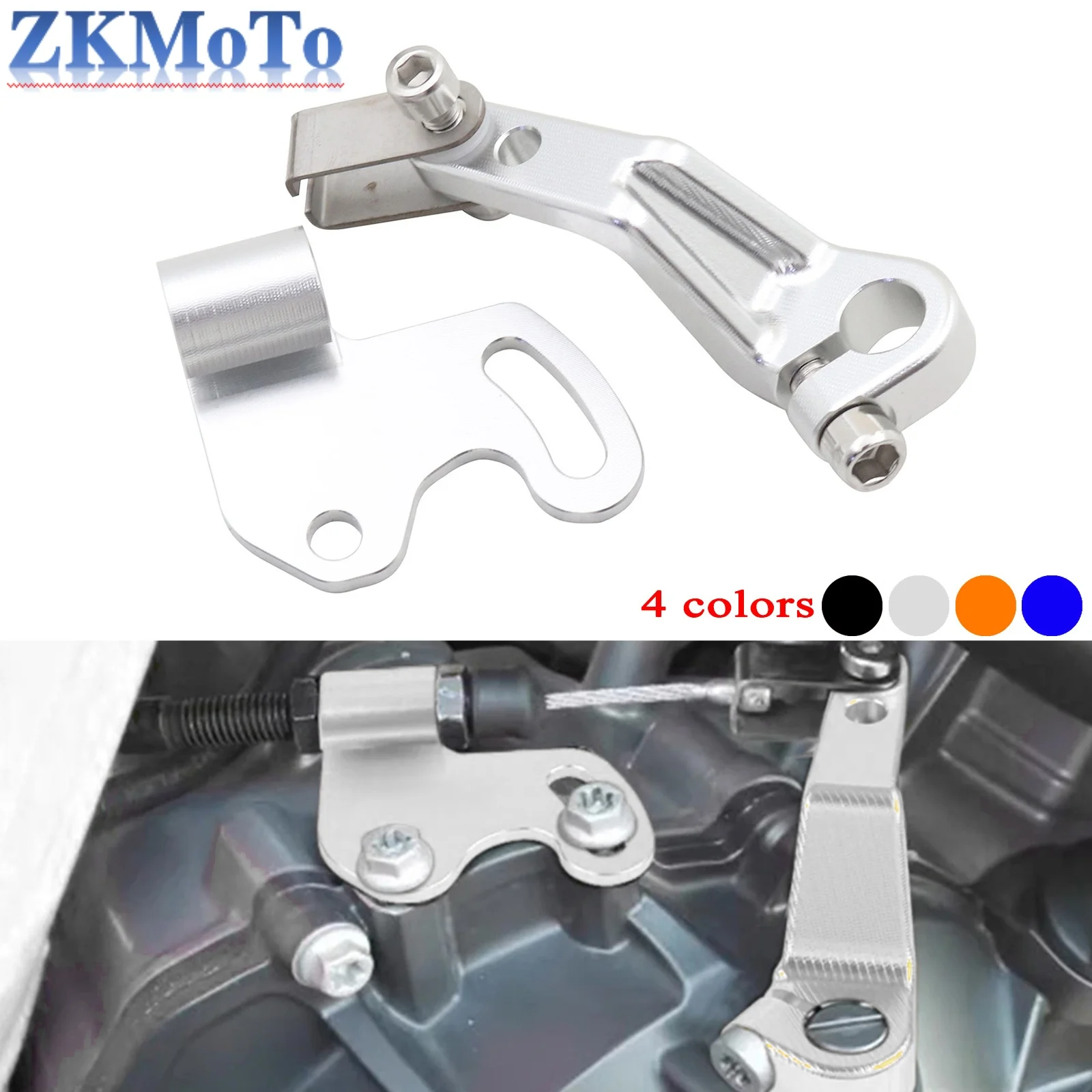 Palanca de embrague de un dedo CNC para motocicleta, brazo de embrague, protección sin esfuerzo para CFMOTO CF MOTO 800MT 800 MT MT800, accesorios