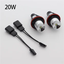 Ojos de Ángel LED Blancos Compatible BMW E39 E60 E61 Serie 5