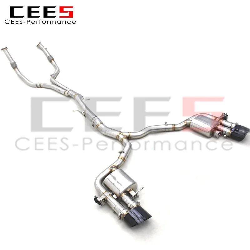 Escape Catback CEES Audi RS4/RS5 B9 2.9T 2017-2024 acero inoxidable - imagen 3