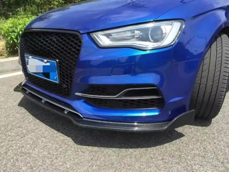 Kit labio delantero fibra carbono estilo RS3 para Audi A3 S-Line S3 - imagen 4