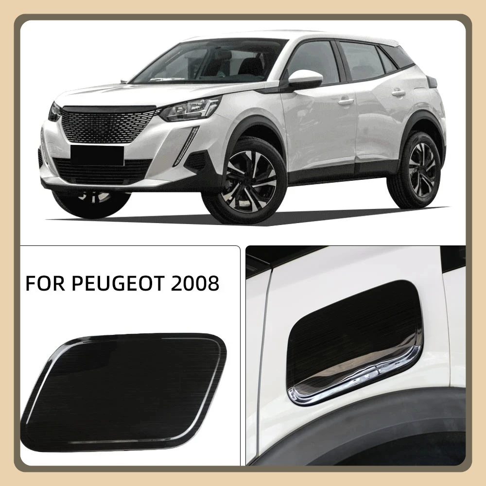 Embellecedor negro para tapa del depósito Peugeot 2008/e-2008