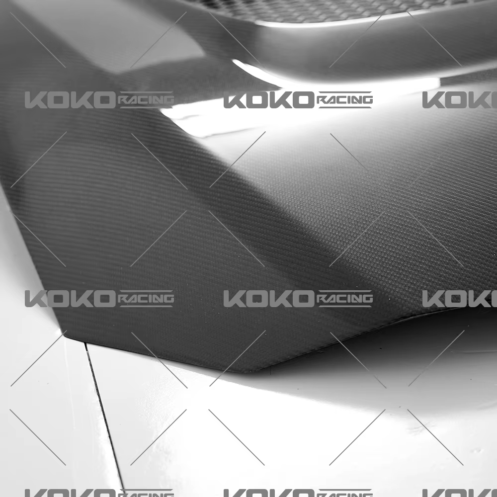 Rejilla ventilación capó fibra carbono Ford Mustang GTD 2024 - imagen 4