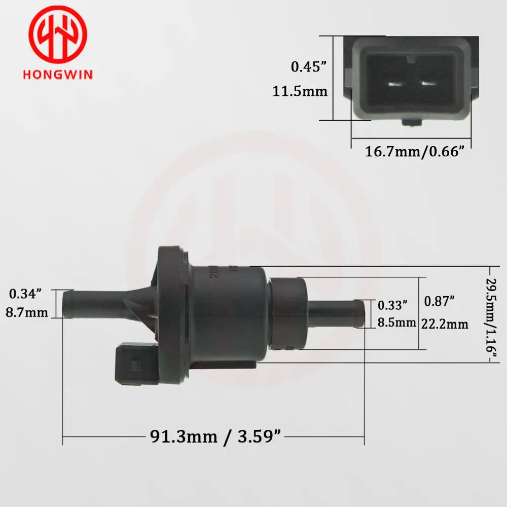 Válvula de purga solenoide OEM 2891022040 - Hyundai Kia - imagen 4