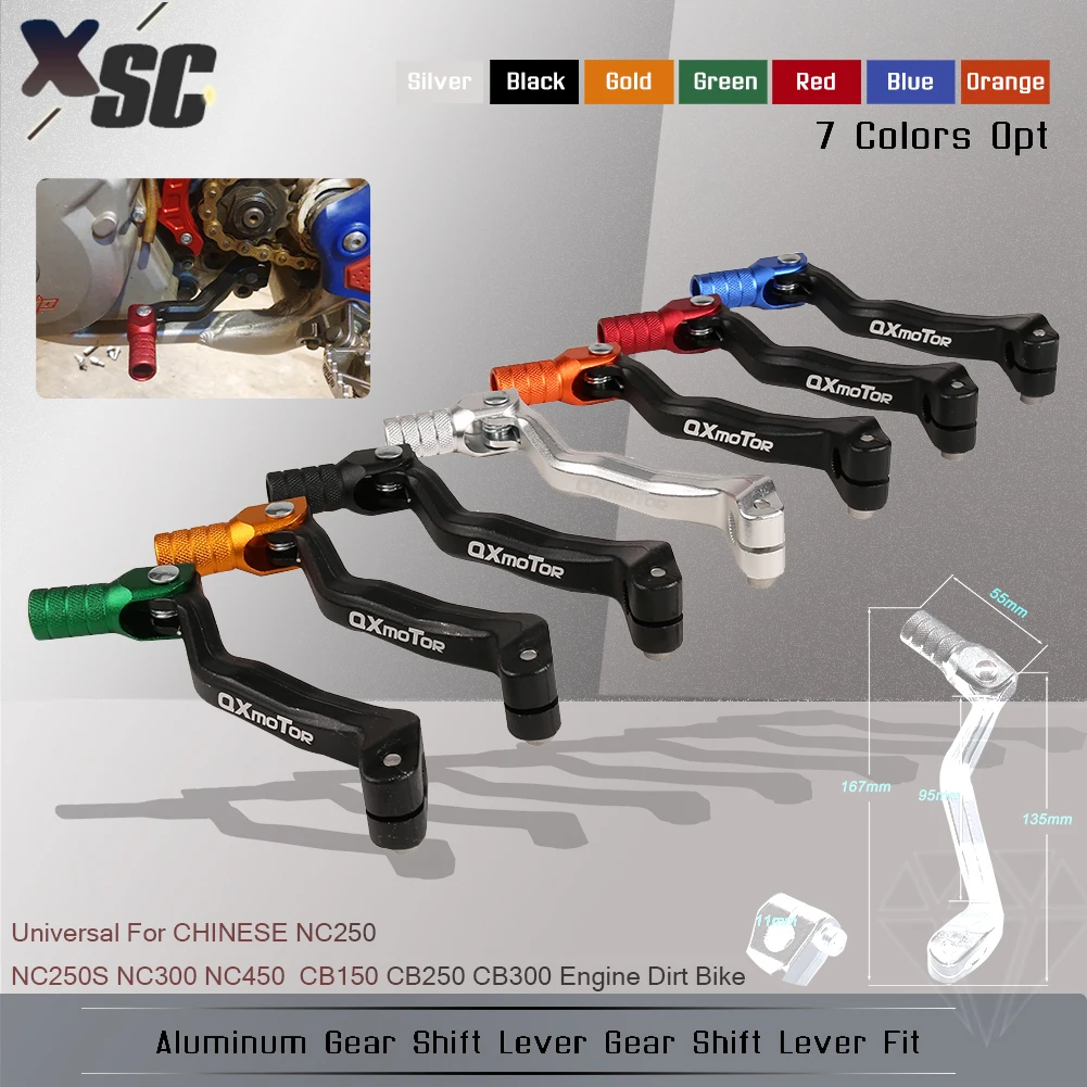 Palanca de cambio para Kayo, Bosuer, Apollo y Xmotos NC 250-450