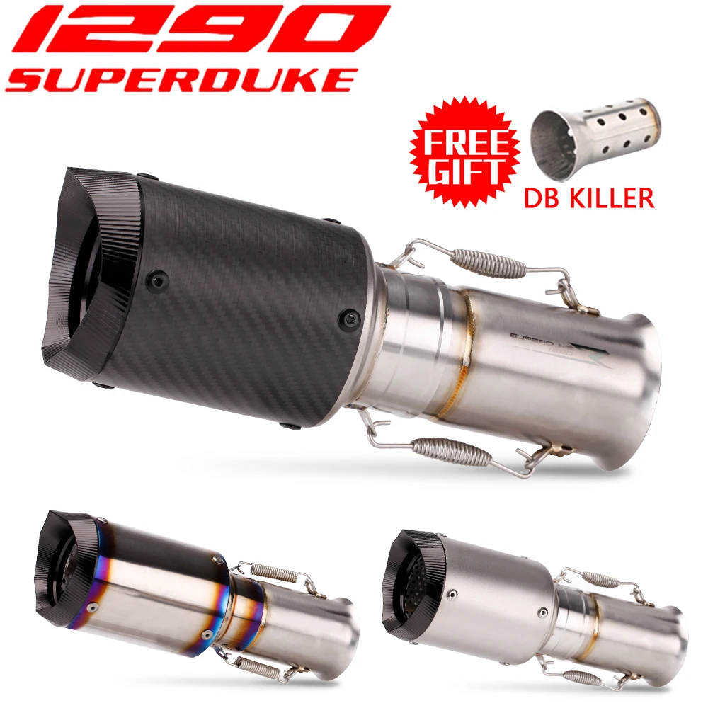 Tubo intermedio de escape con DB killer – KTM Super Duke 1290 R - imagen 2