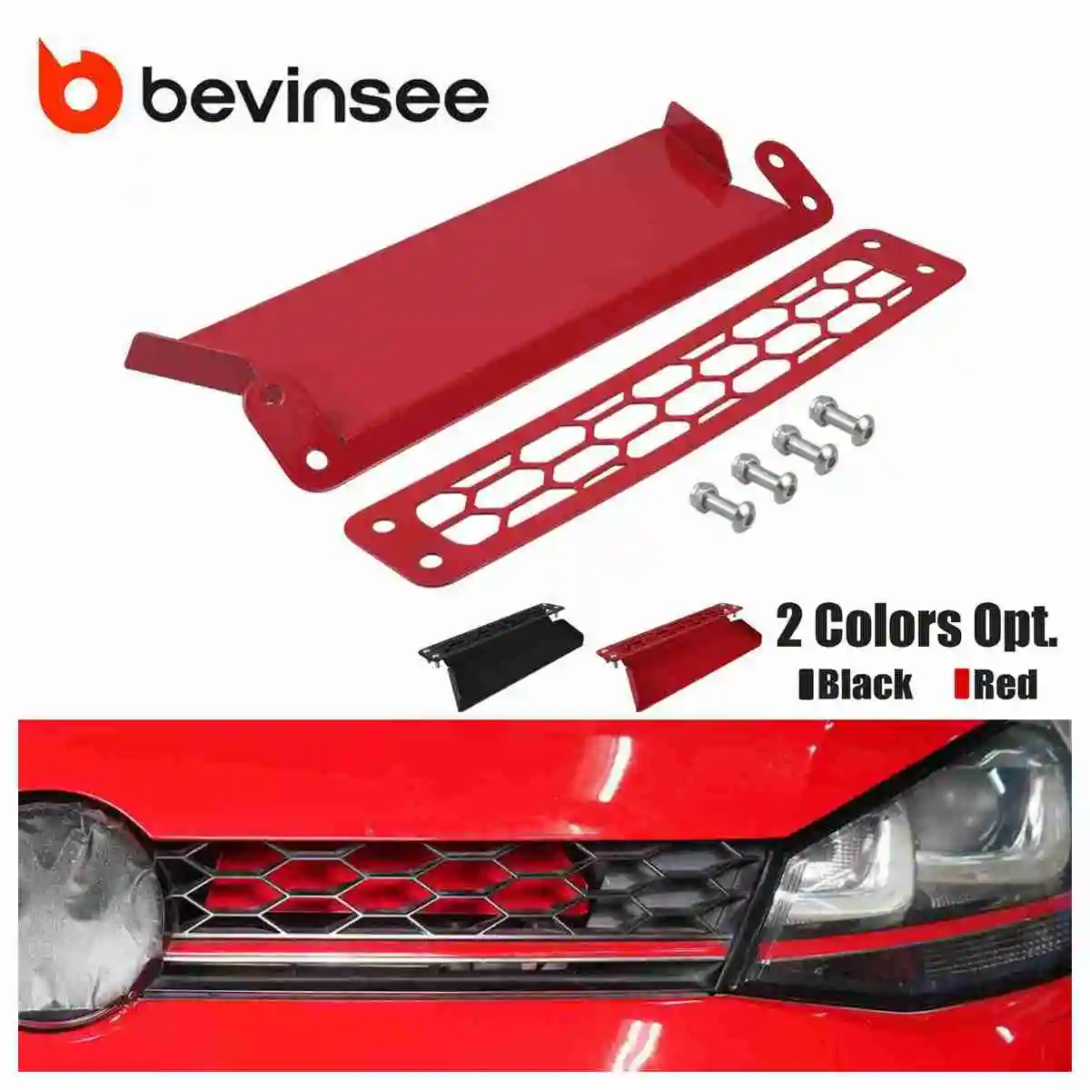 Kit toma de aire BEVINSEE para VW Golf GTI MK7 / Audi S3 8V