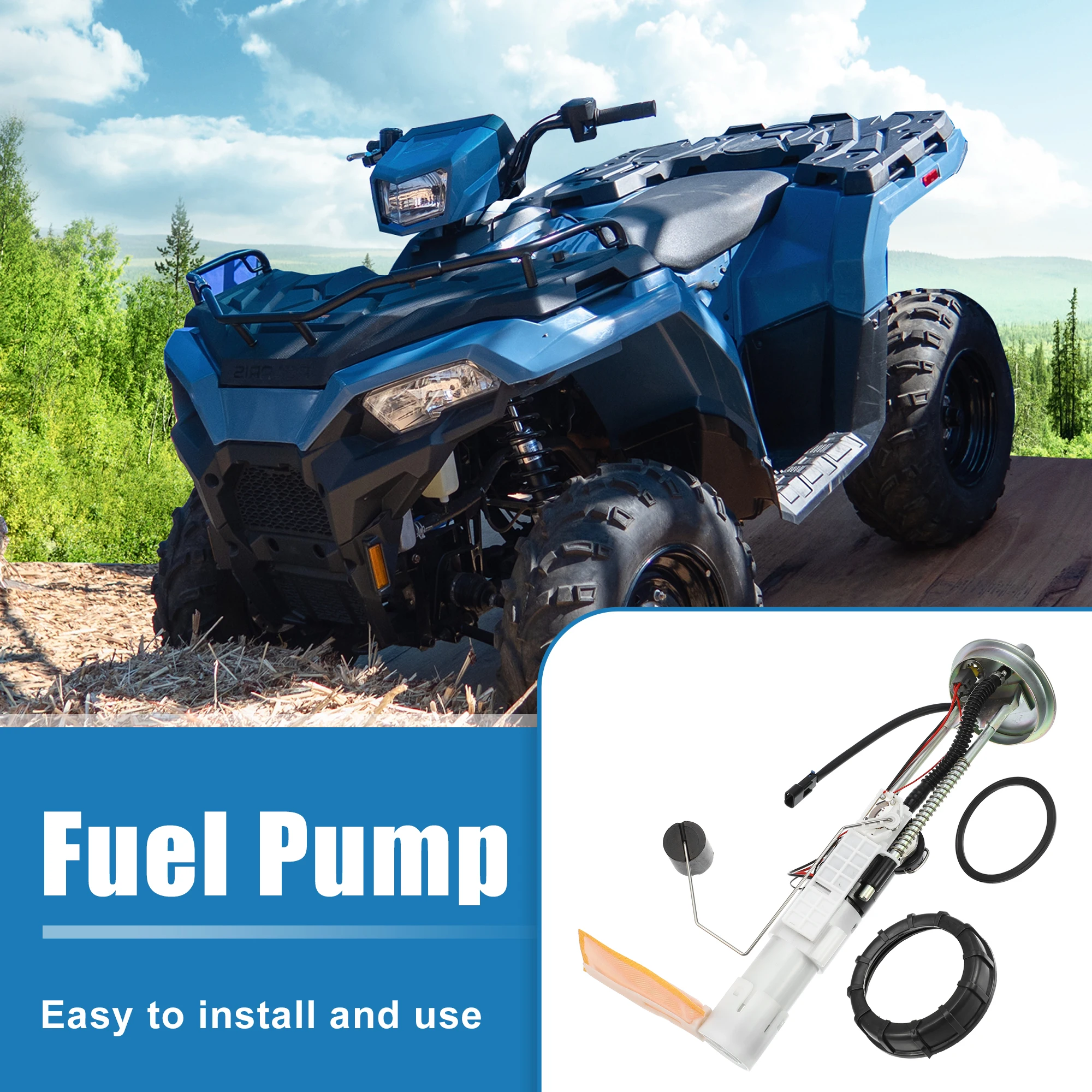 Bomba de combustible eléctrica Polaris ATV Sportsman 500 EFI y Forest 800 - imagen 2