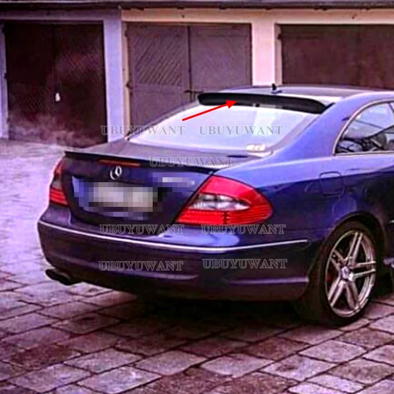 Alerón trasero fibra carbono Mercedes CLK coupe W209 2003-2009 - imagen 5