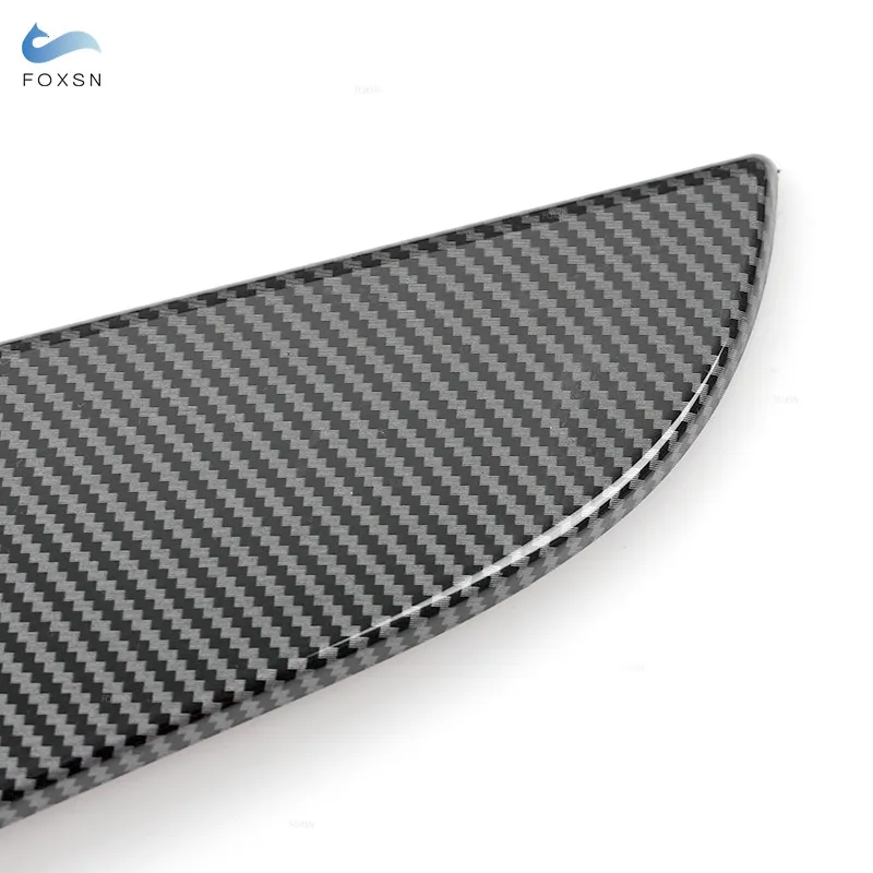 Patrón de fibra de carbono ABS para VW Golf 6 MK6 2010 2011 2012 2013 accesorios de coche 8 Uds Panel de reposabrazos de puerta tiras de manija cubierta embellecedora - imagen 5