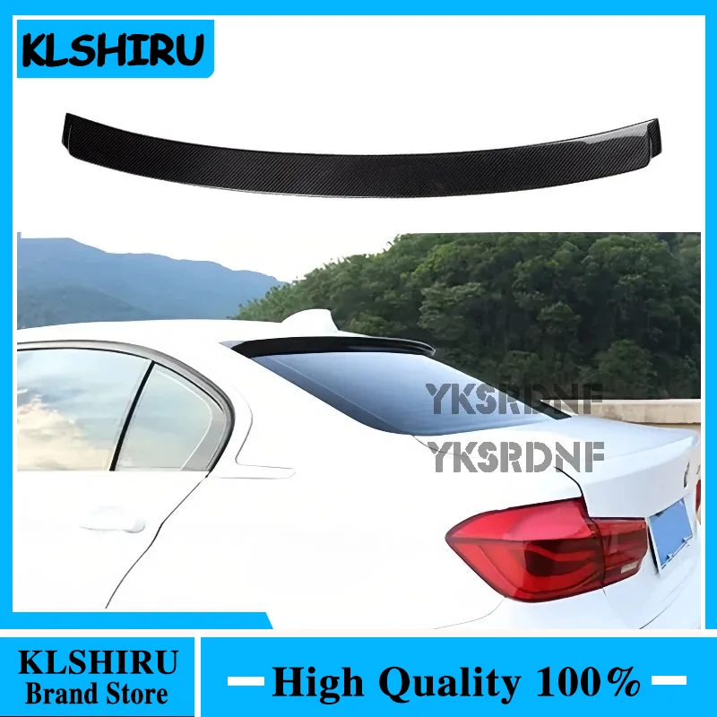 Alerón trasero techo BMW F30 F35 F80 negro fibra de carbono 2013-2019