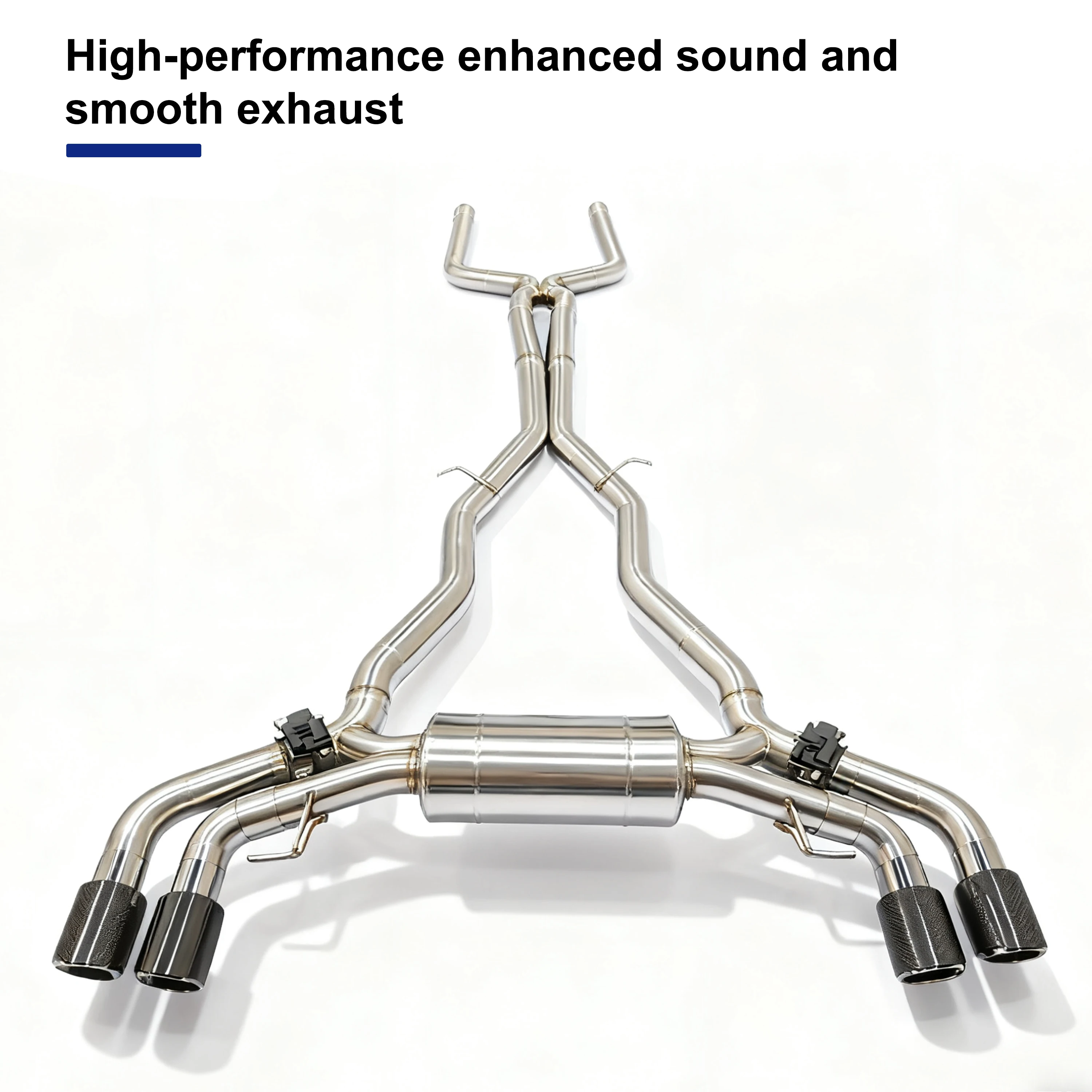Silenciador ACE Valvetronic Catback para BMW F90 M5 4.0T Twin-Turbo - imagen 2