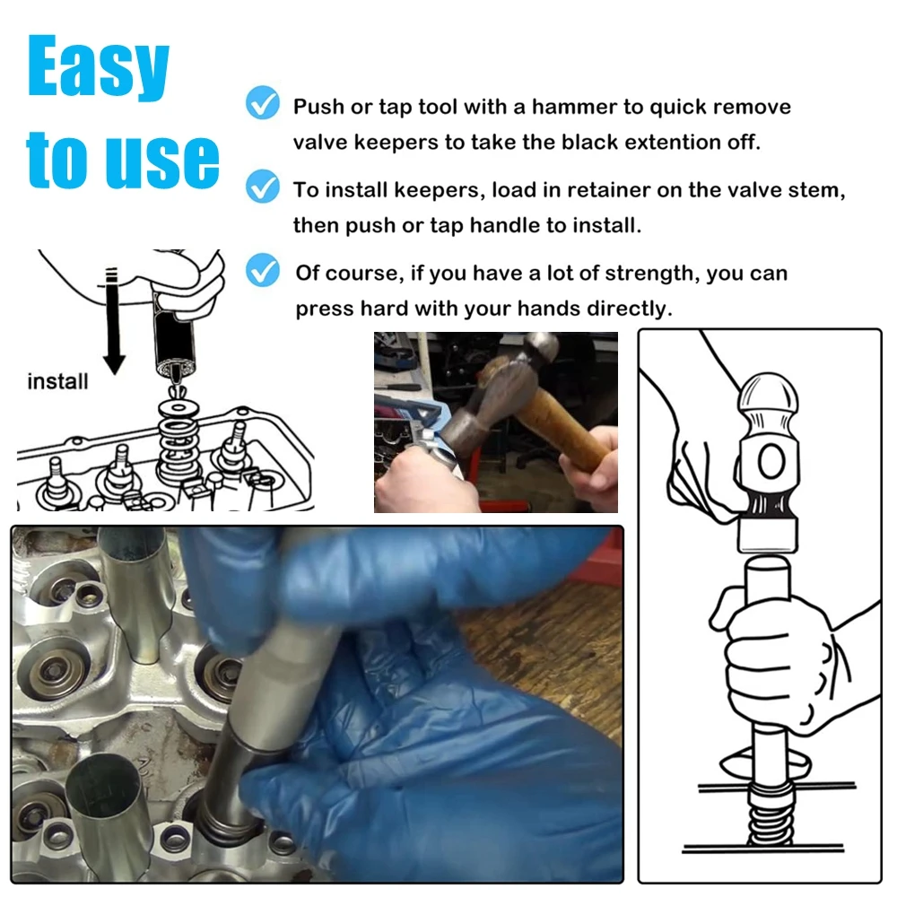 Kit Removedor Válvulas 4.5-7.5mm Motor - imagen 3