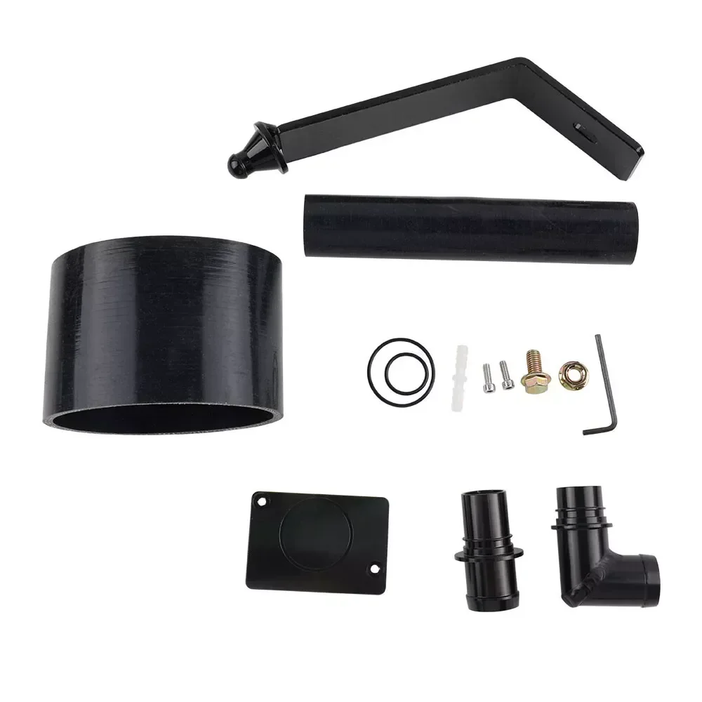 Kit de admisión de aire frío negro para Ford 6.0 diésel - imagen 4