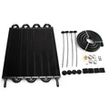 8 Row Black