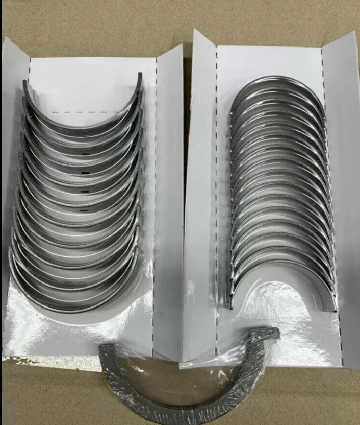 Rodamientos con acabado metálico brillante