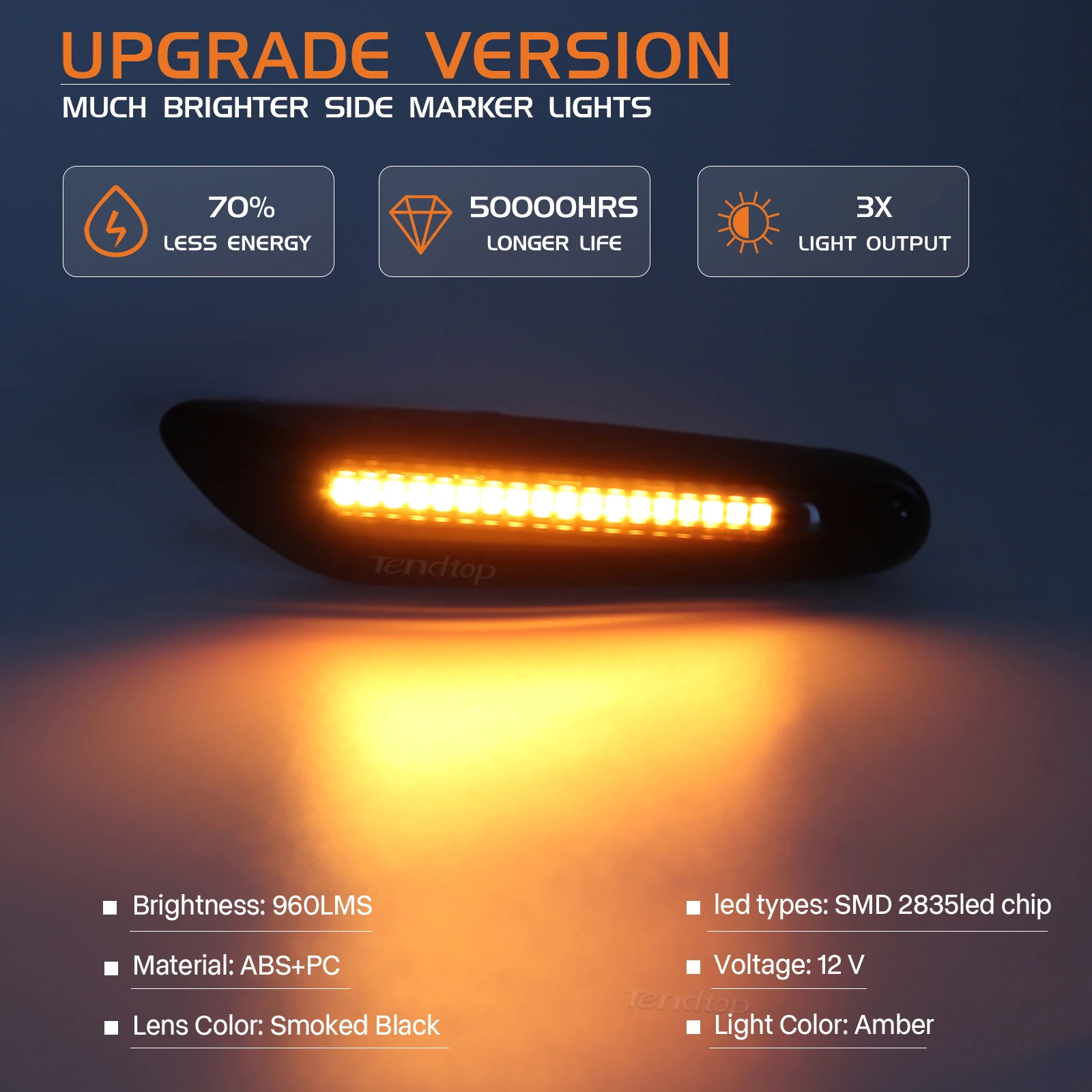 Luz LED intermitente dinámica para BMW – repetidora de espejo lateral - imagen 5
