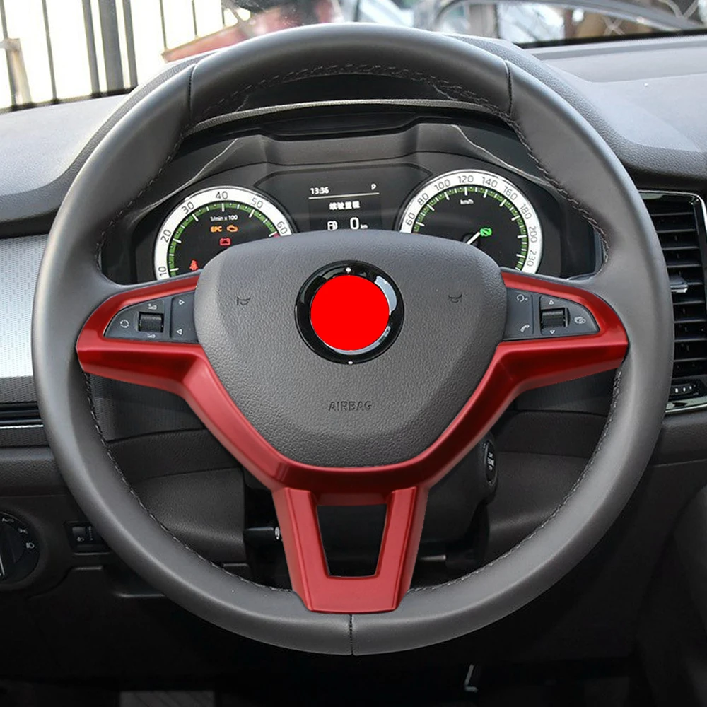 Embellecedor de volante Skoda Kodiaq, Octavia, Rapid y Superb - imagen 5