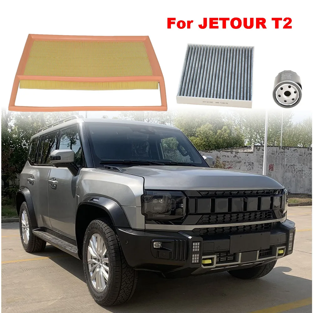 Juego de filtros de aceite, aire y habitáculo para Jetour T2 2.0T 2023-2024