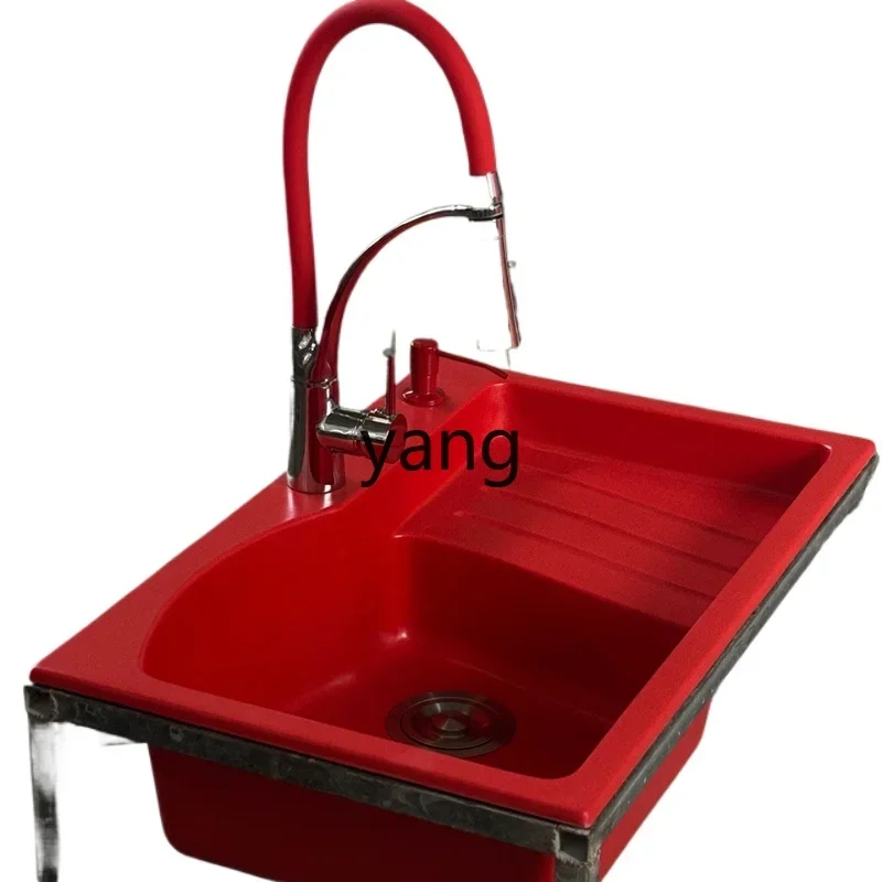 Fregadero multifuncional LH cocina con grifo lluvia cascada – Blanco - imagen 2