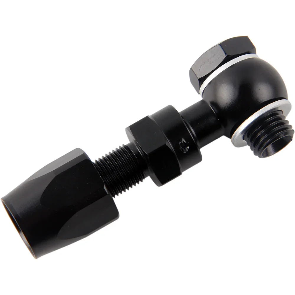 Nueva motocicleta hidráulica de acero inoxidable Nylon trenzado AN6 manguera de combustible Banjo 12 14mm con tornillo de embrague M12 M14 X 1,5