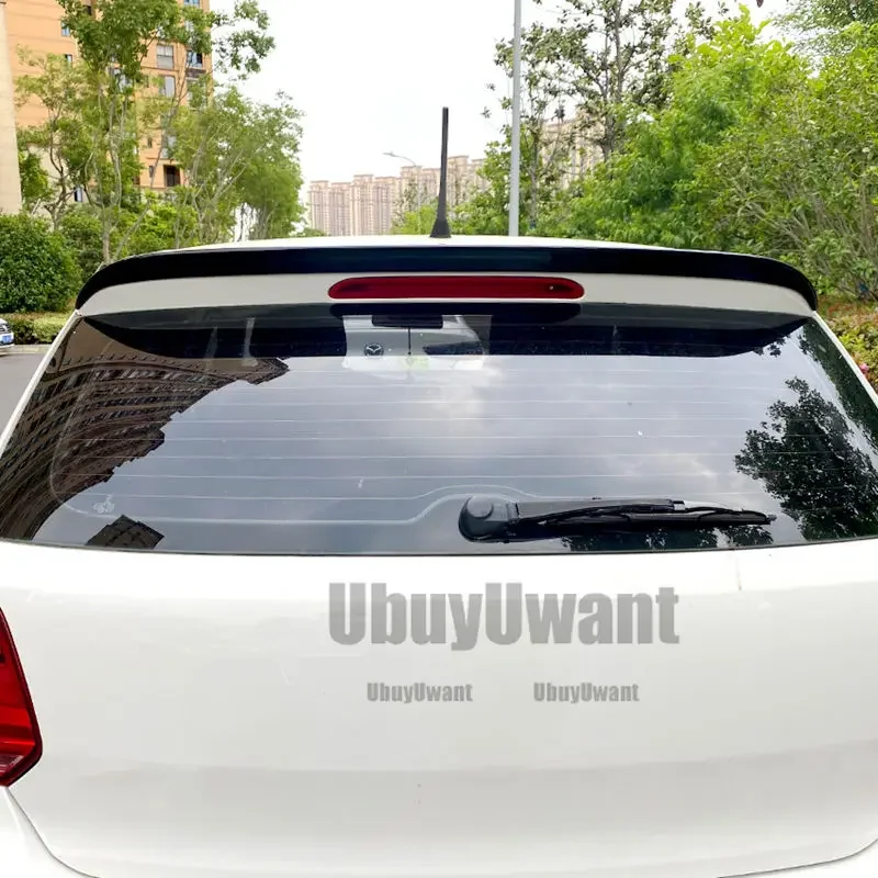 Brillante para VW Golf 5 MK5 GTI R32, divisor de puerta trasera, alerones de labio, alerón superior para maletero de techo trasero, labio de ala - imagen 4