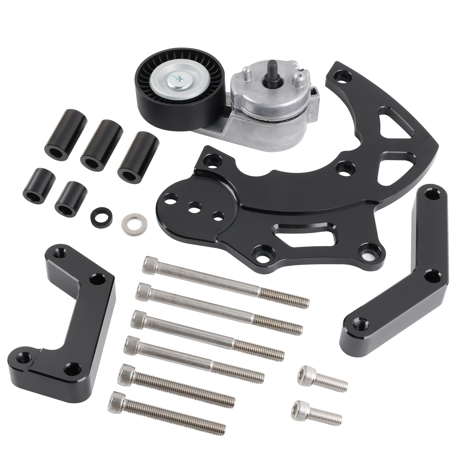 Soporte de montaje alto compresor AC LS Swap – Chevy GMC LS2 - imagen 5