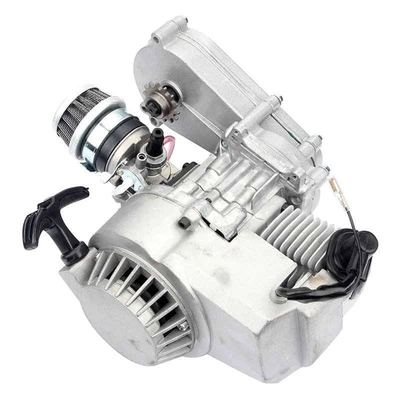 Filtro de aire con piñón para motor 49 cc 2T de arranque manual - imagen 4